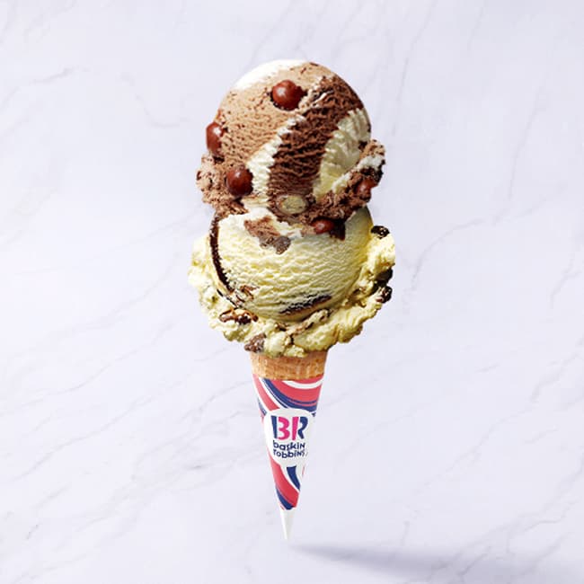 배스킨라빈스 더블주니어 아이스크림