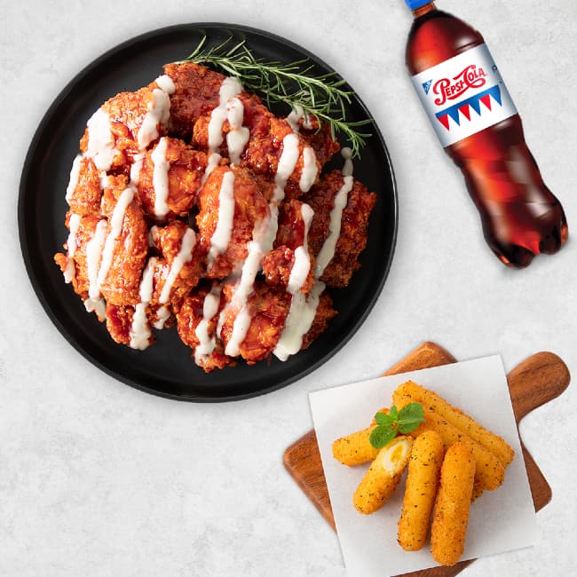 네네치킨 순살레드마블치킨+네네스위틱+콜라(1.25L)