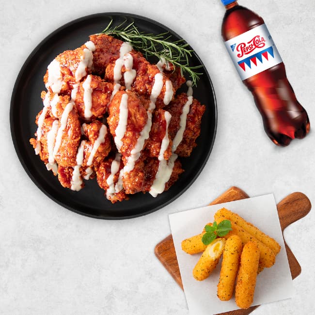 네네치킨 레드마블치킨+네네스위틱+콜라(1.25L)